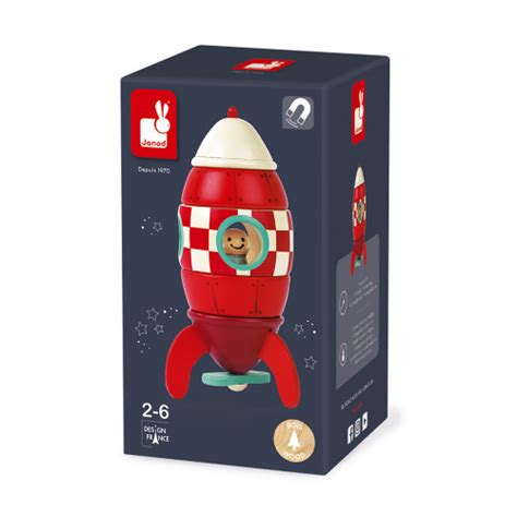 Janod Magnetic Stacking Rocket