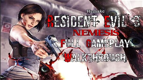 Resident Evil 3 Nemesis Remake Safe Full Ps4 Gameplay Walkthrough