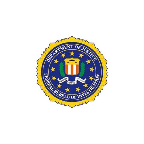 Passion Stickers Federal Bureau Of Investigation Logo Fbi Decals