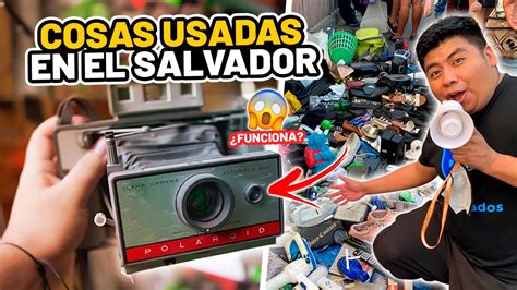Venta De Cosas Usadas En El Centro De San Salvador ¿funcionan Youtube
