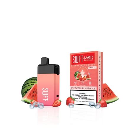 Swft Mod Strawberry Lush Ice 5000 Puffs