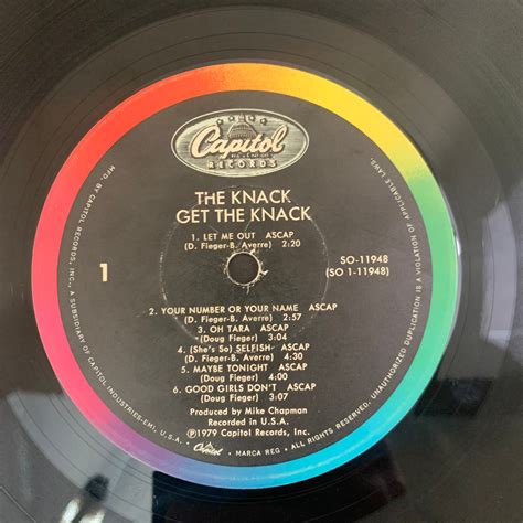 The Knack Get The Knack 1979 Vintage Vinyl Record Lp Etsy