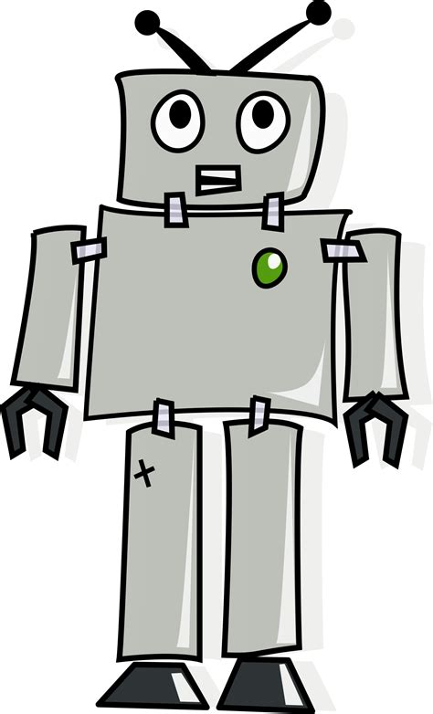 Clipart Cartoon Robot