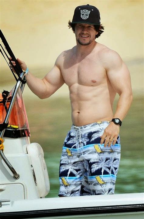 The Randy Report Shirtless Mark Wahlberg Shows Off His Beefy Buff Bod