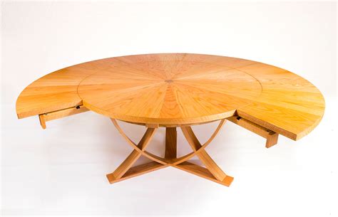6 To 12 Circular Extending Dining Table Shane Tubrid Furniture By Design