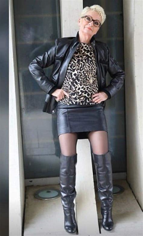 Skirt Leather Leather Jacket Outfits Leather Outfit Leather Fashion