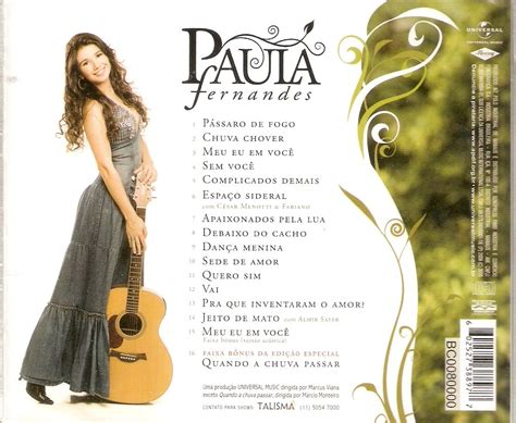 Available with an apple music subscription. Cd Paula Fernandes - Pássaro De Fogo Edição Especial ...