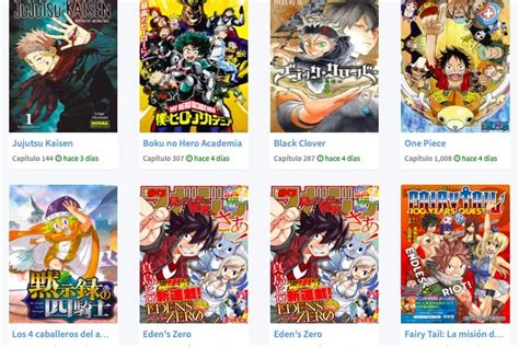 Páginas Para Leer Manga En Español