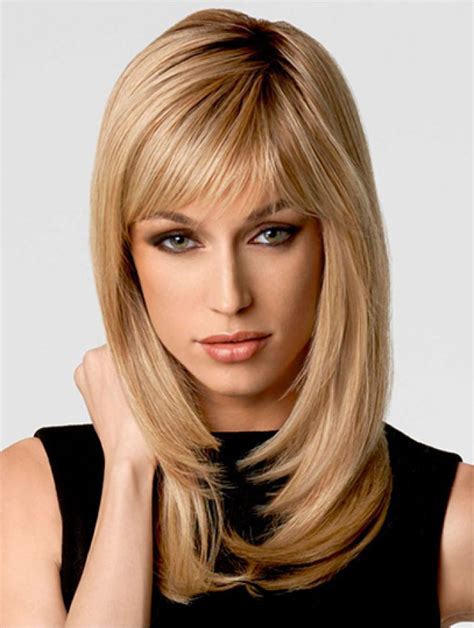 Heat Friendly Synthetic Wigs With Capless Blonde Color Wavy Style