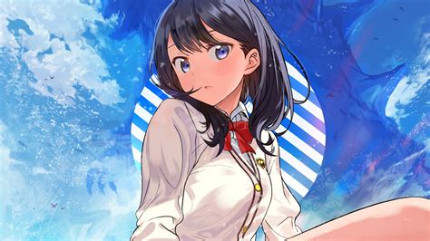 Download 1920x1080 Wallpaper Cute Rikka Takarada Ssssgridman Anime Girl Full Hd Hdtv Fhd