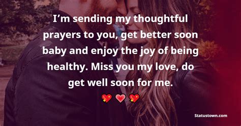 50 Best Get Well Soon Messages For Boyfriend In April 2024