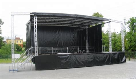Large Profile Trailer Stage Stage Tech Event Hire