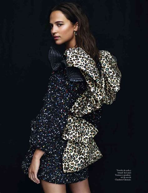 Alicia Vikander Elle Spain November 2019 Issue • Celebmafia
