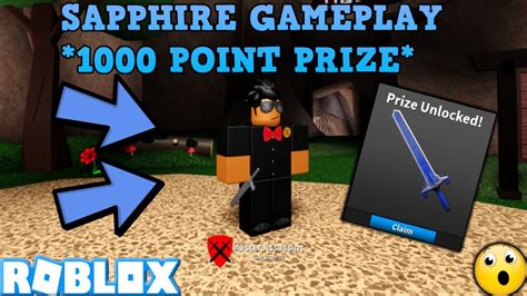Claiming The Sapphire Roblox Assassin February Comp Point