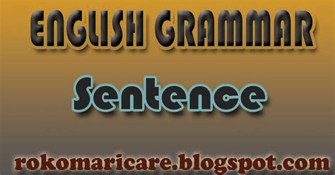 English Grammar _বাক্য (SENTENCE) | types of sentence ...