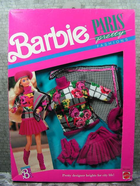 1989 Barbie Paris Pretty Fashion 6558 Assort 762 1 Vintage Barbie Clothes Barbie Clothes