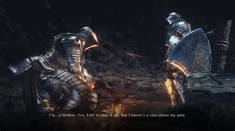 Dark Souls 3 Screenshot Of An Npc Conversation In The Ringed City Dlc