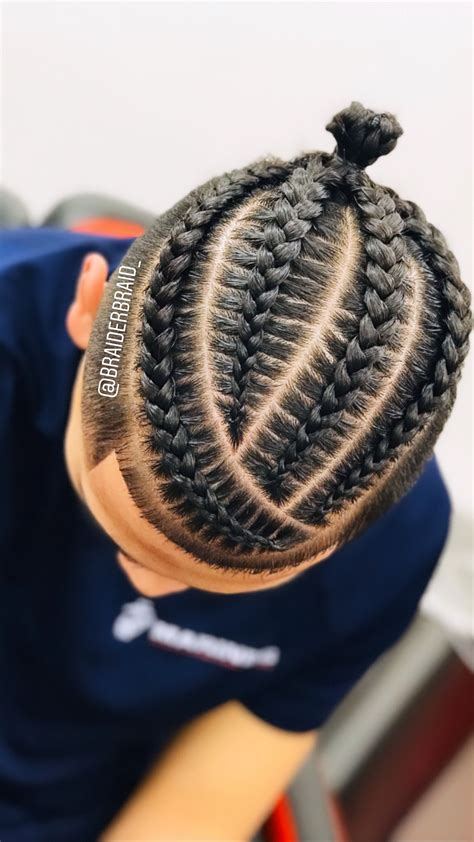 79 Stylish And Chic How To Braid Your Own Hair Cornrows Male For Hair
