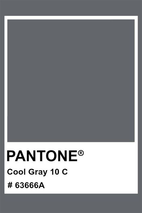 Pantone Cool Gray 10 C Pantone Color Pms Hex Pantone Colour