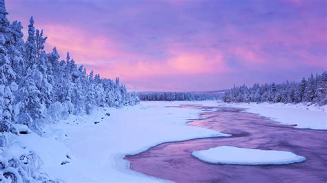 Winter Sunset 4k Ultra Hd Wallpaper Background Image 3840x2160