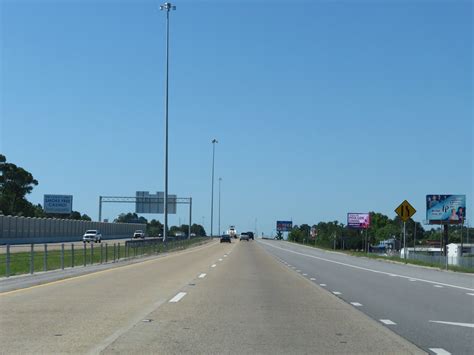 Mississippi Interstate 110 Southbound Cross Country Roads
