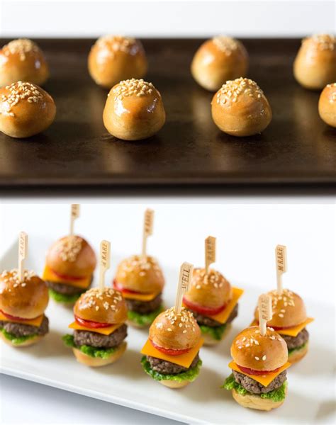 Perfect Party Food How To Make Mini Cheeseburgers