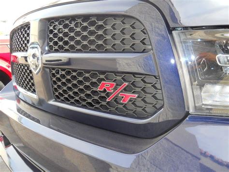 Dodge Ram 1500 Rt Front Honeycomb Grille Badge Emblem Nameplate New