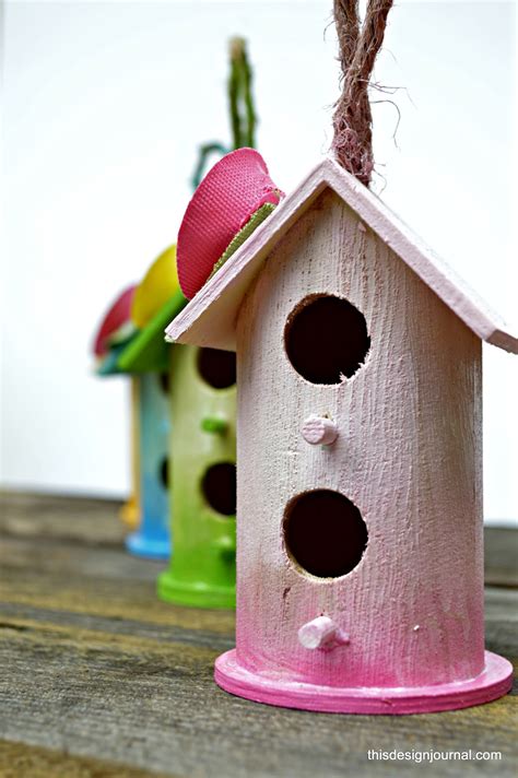 Thus, bird house crafts play an essential role in kids' learning process. SUMMER CRAFT WITH KIDS :THE BIRD HOUSE - This Design Journal