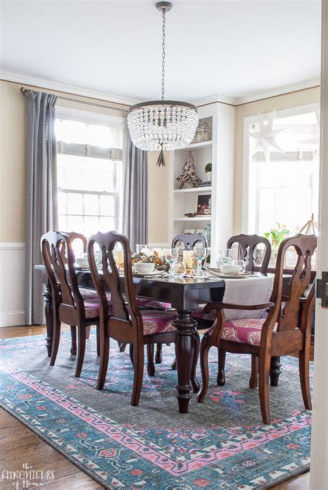 Modern Traditional Dining Room Rug The Chronicles Of Home