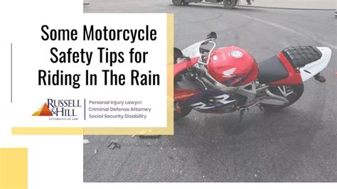 Ppt Some Motorcycle Safety Tips For Riding In The Rain Powerpoint