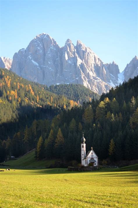 St Magdalena In The Dolomites Stock Photo Image Of Funes Famous