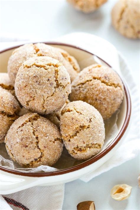Chewy Amaretti Cookies Are An Italian Classic Cookie With Crispy Edges