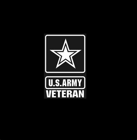 Army Veteran Military Window Decal Sticker Made In Usa