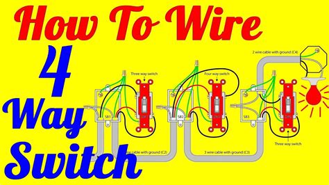 A wiring diagram is a streamlined conventional pictorial depiction of an electric circuit. 4 Way Light Switch Wiring Diagram | Wiring Diagram