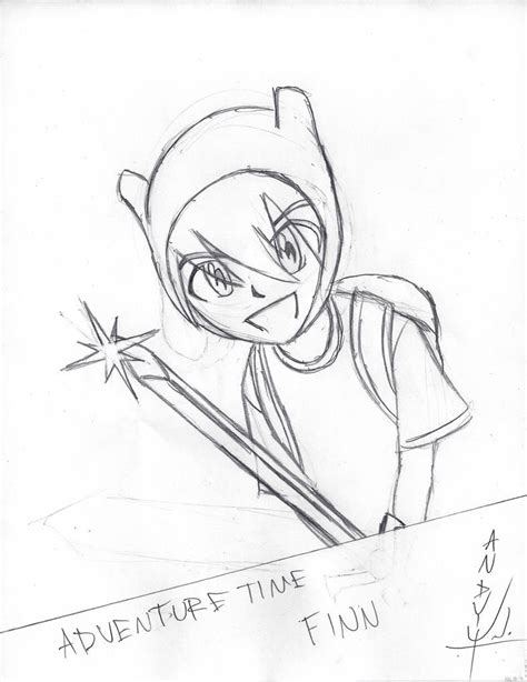 Adventure Time Finn Sketch By Leapoffaith4 On Deviantart
