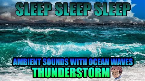 Rain Thunder And Ocean Sounds White Noise For Sleep Insomnia Or