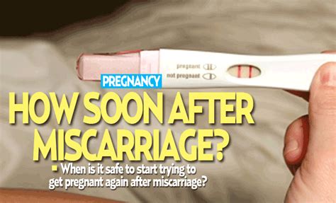 How Soon After A Miscarriage Can I Get Pregnant Hiccups Pregnancy