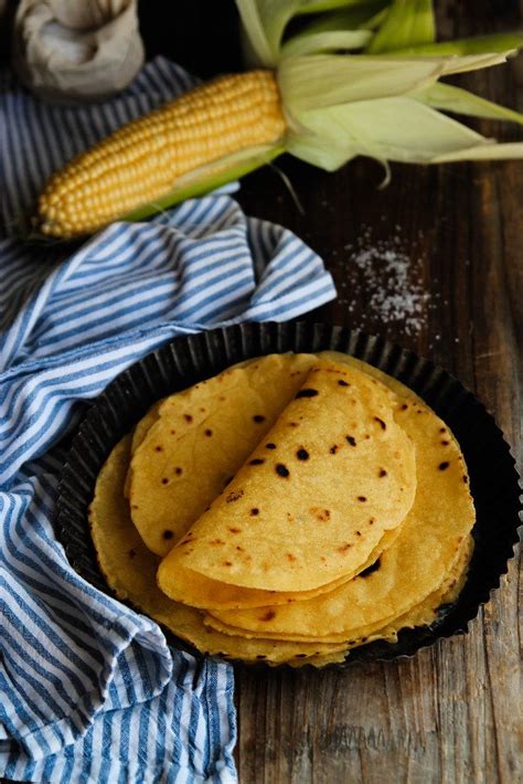 Tortilla de maïs vegan sans gluten Recette