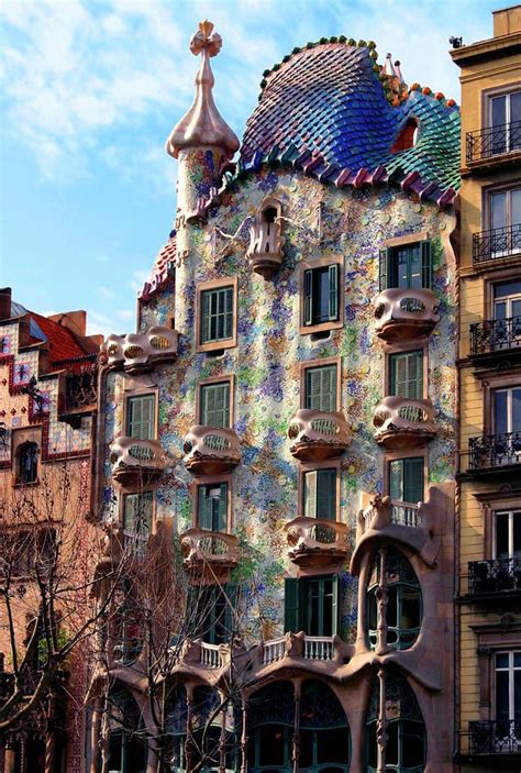 Casa Batllo In Barcelona Gaudi Architecture Unusual Buildings