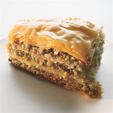 Walnut And Pistachio Baklava Recipe Epicurious Com