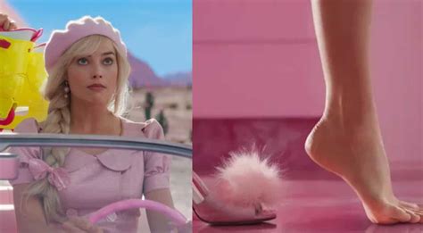 Chrissy Teigen Can T Get Enough Of Margot Robbie S Feet In Barbie Trailer Are They Her Feet