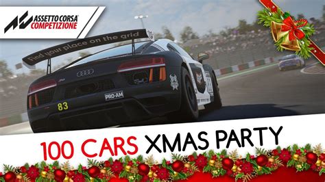 Cars Community Xmas Party At Suzuka In Assetto Corsa Competizione