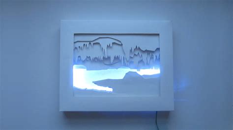 3D Silhouette Light Box - Make: