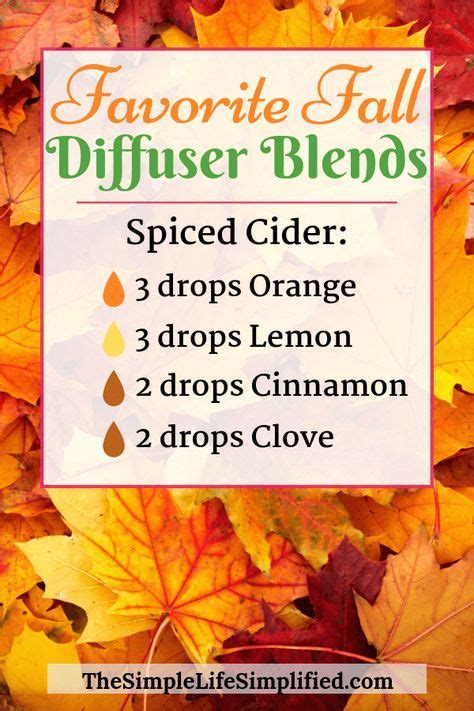 These 10 Favorite Fall Diffuser Blends Will Get You Ready For Falling Leaves And Cooler Weather