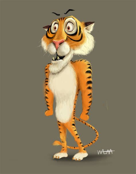 Tiger Character Design On Behance
