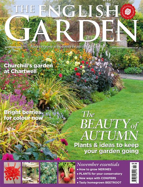 The English Garden Magazine November 2018 Back Issue
