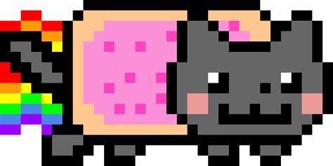 Nyan Cat  Pixel Art