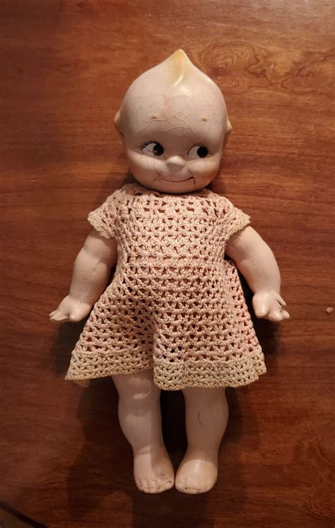 Vintage 12” Composition Kewpie Rose Oneill Doll Jointed As Found Ebay