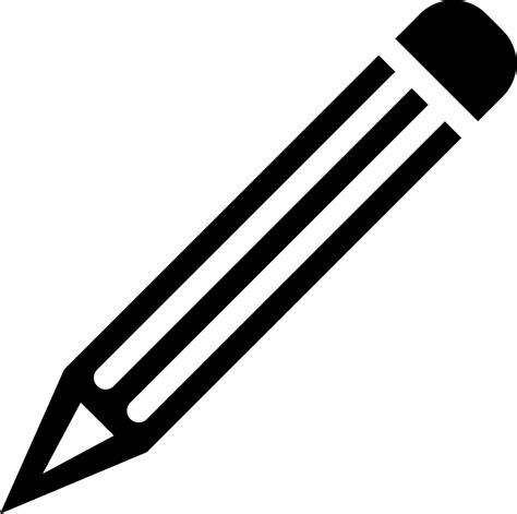 Pencil Svg Png Icon Free Download (#324388) - OnlineWebFonts.COM