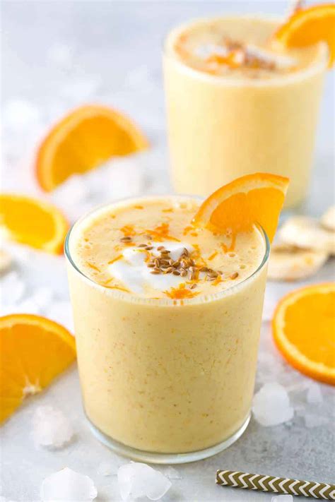 Juice can be an excellent source of nutrients, especially antioxidants. Healthy Orange Julius Smoothie Recipe - Jessica Gavin